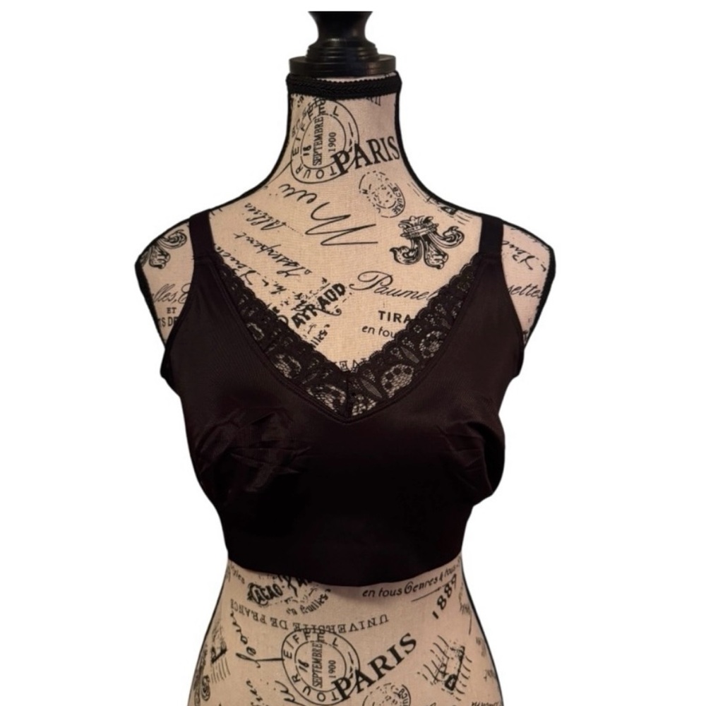 Ruby Ribbon Black Extra Support Demiette Size 34 … - image 1